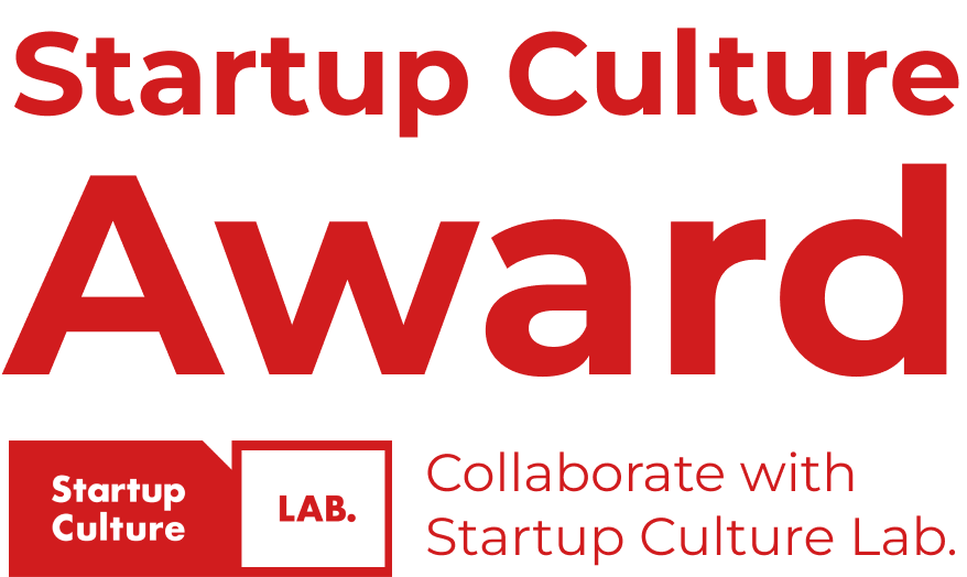 Startup Culture Award Collaborate with Startup Culture Lab.